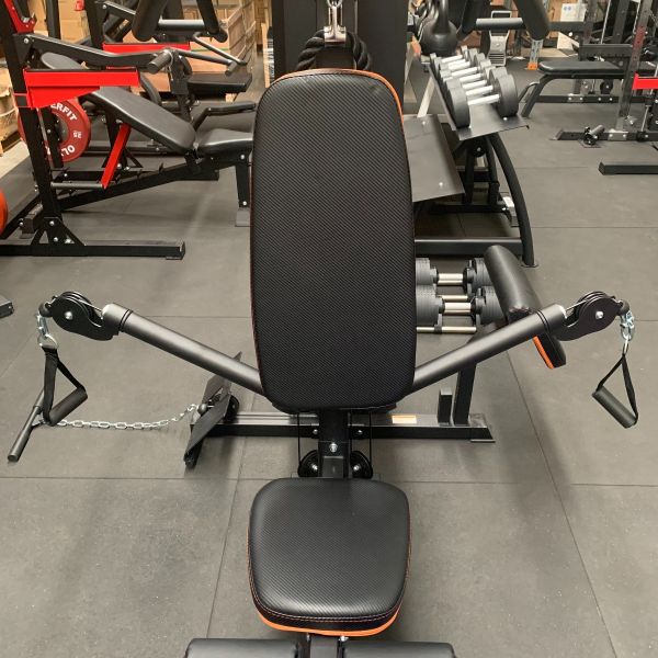 Home Gym with Leg Press + Cable Crossover